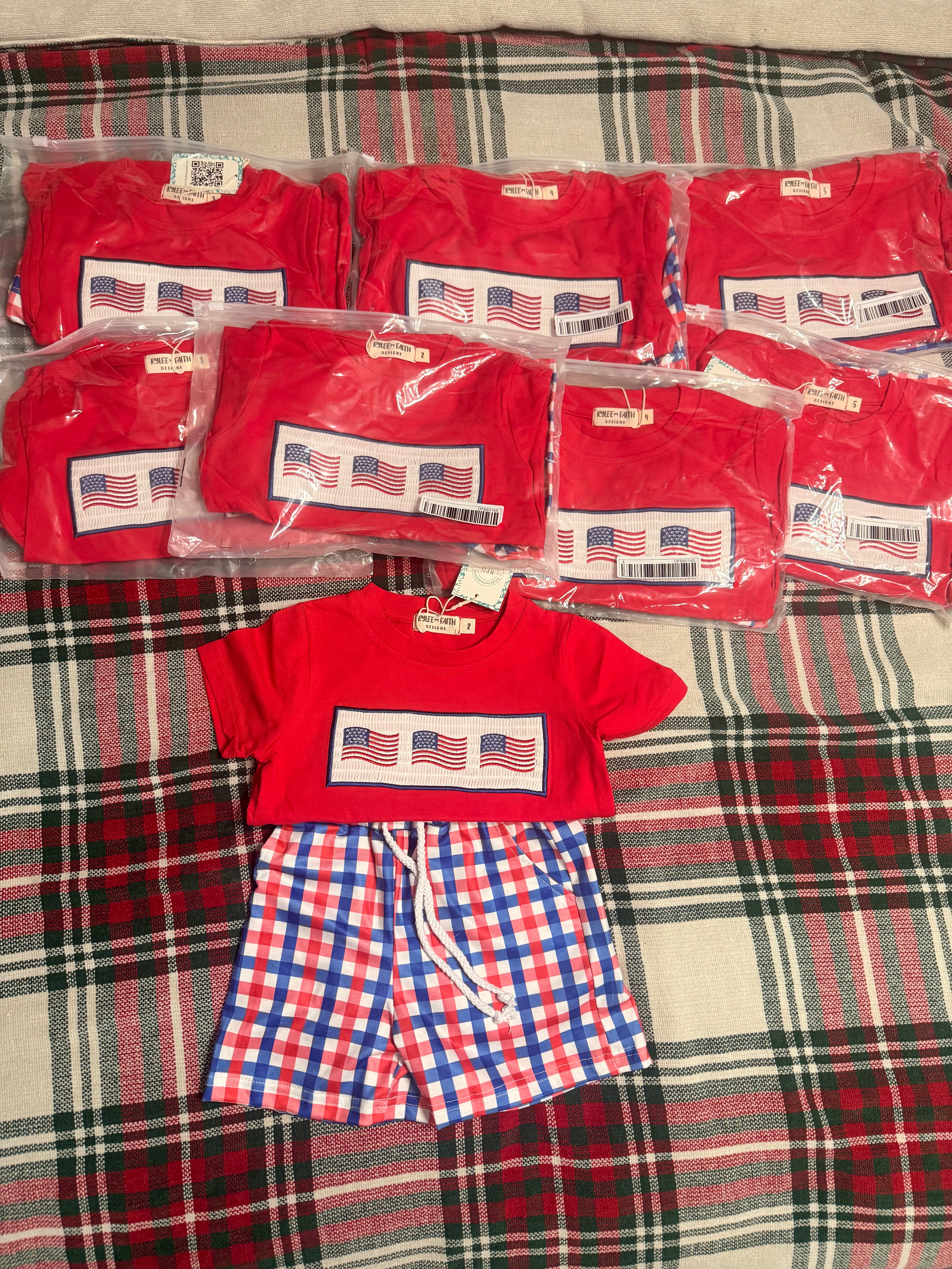 Fourth of July boys set