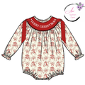 MERRY CHRISTMAS HAND SMOCKED PO